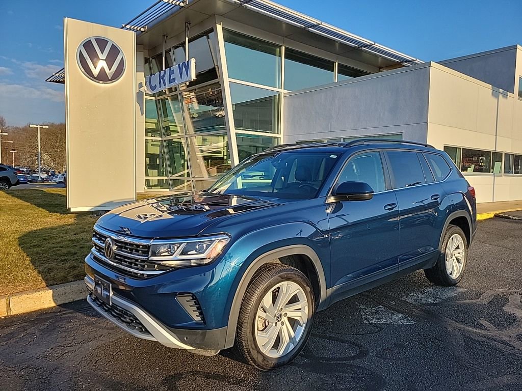 Certified 2022 Volkswagen Atlas SE video 1