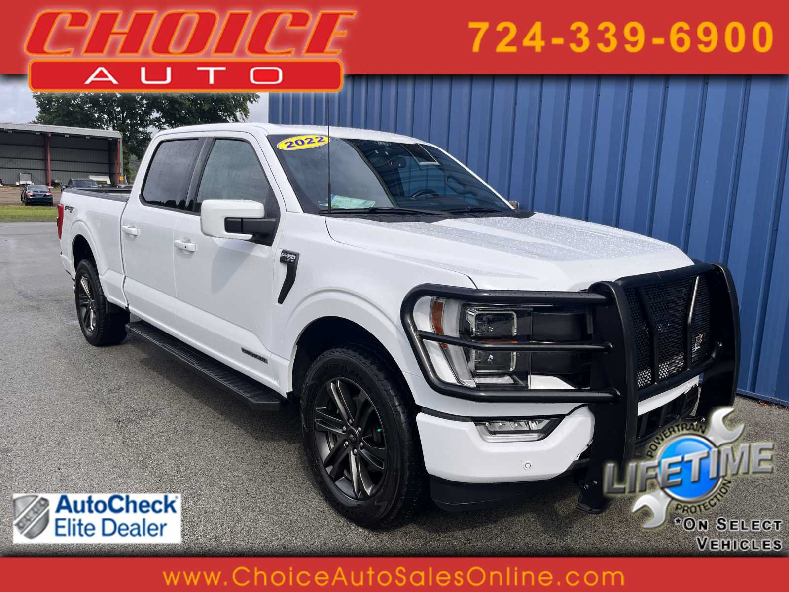 Used 2022 Ford F150 Lariat w/ Equipment Group 502A High AWD/4WD image 1