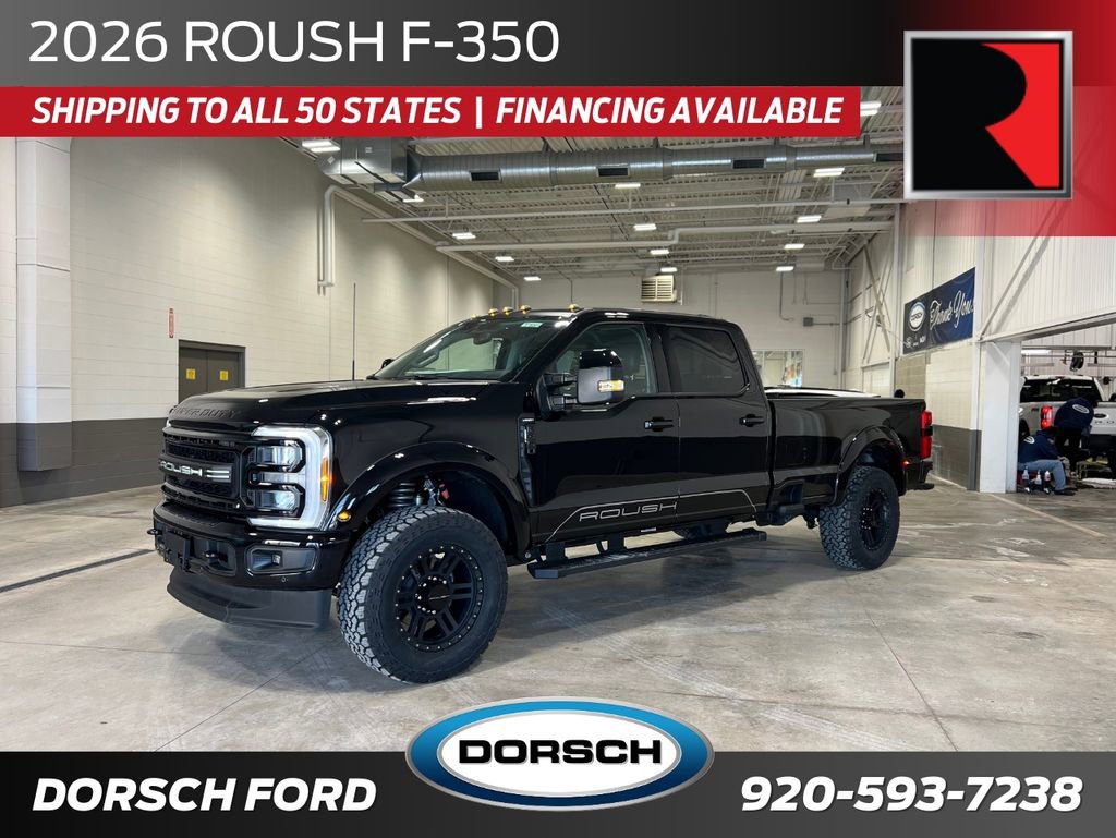 New 2026 Ford F350 Lariat w/ Black Appearance Package