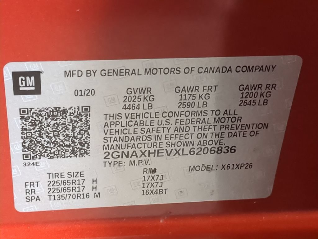 Used 2020 Chevrolet Equinox LS FWD image 38