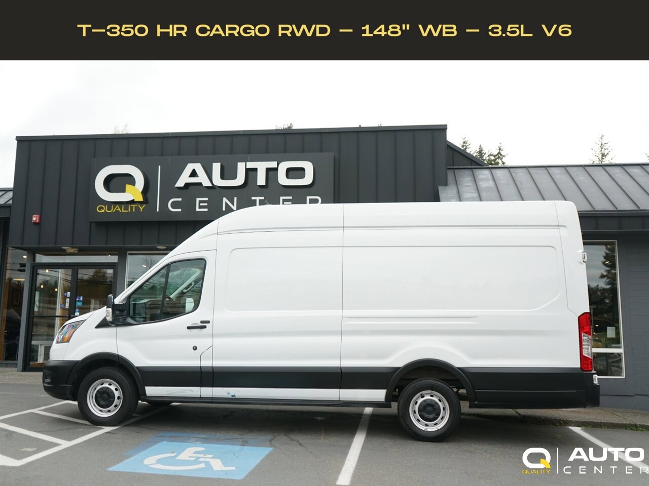 Used 2023 Ford Transit 350 148 High Roof Extended w/ Interior Upgrade Package RWD image 1