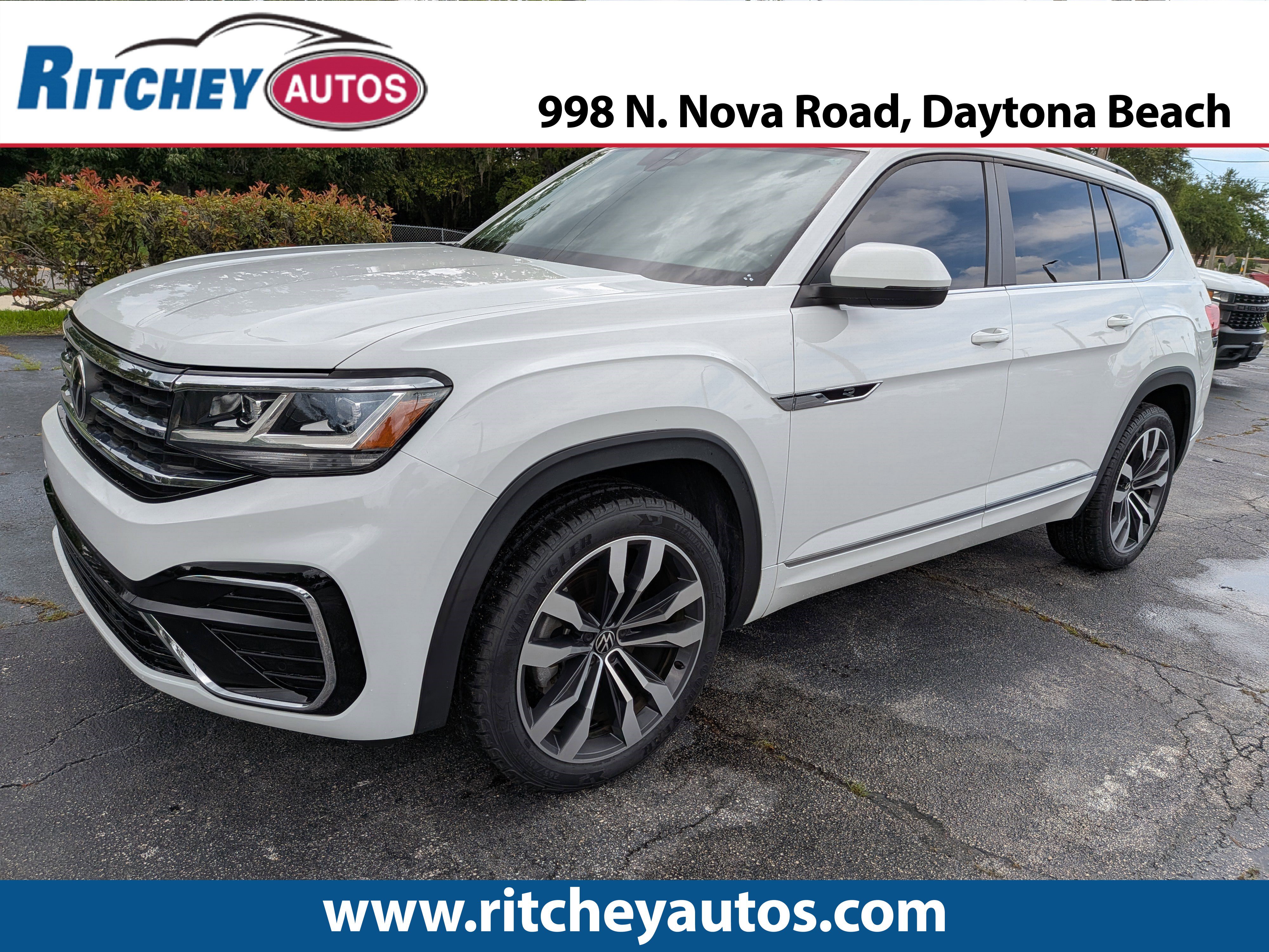 Used 2021 Volkswagen Atlas SEL R-Line