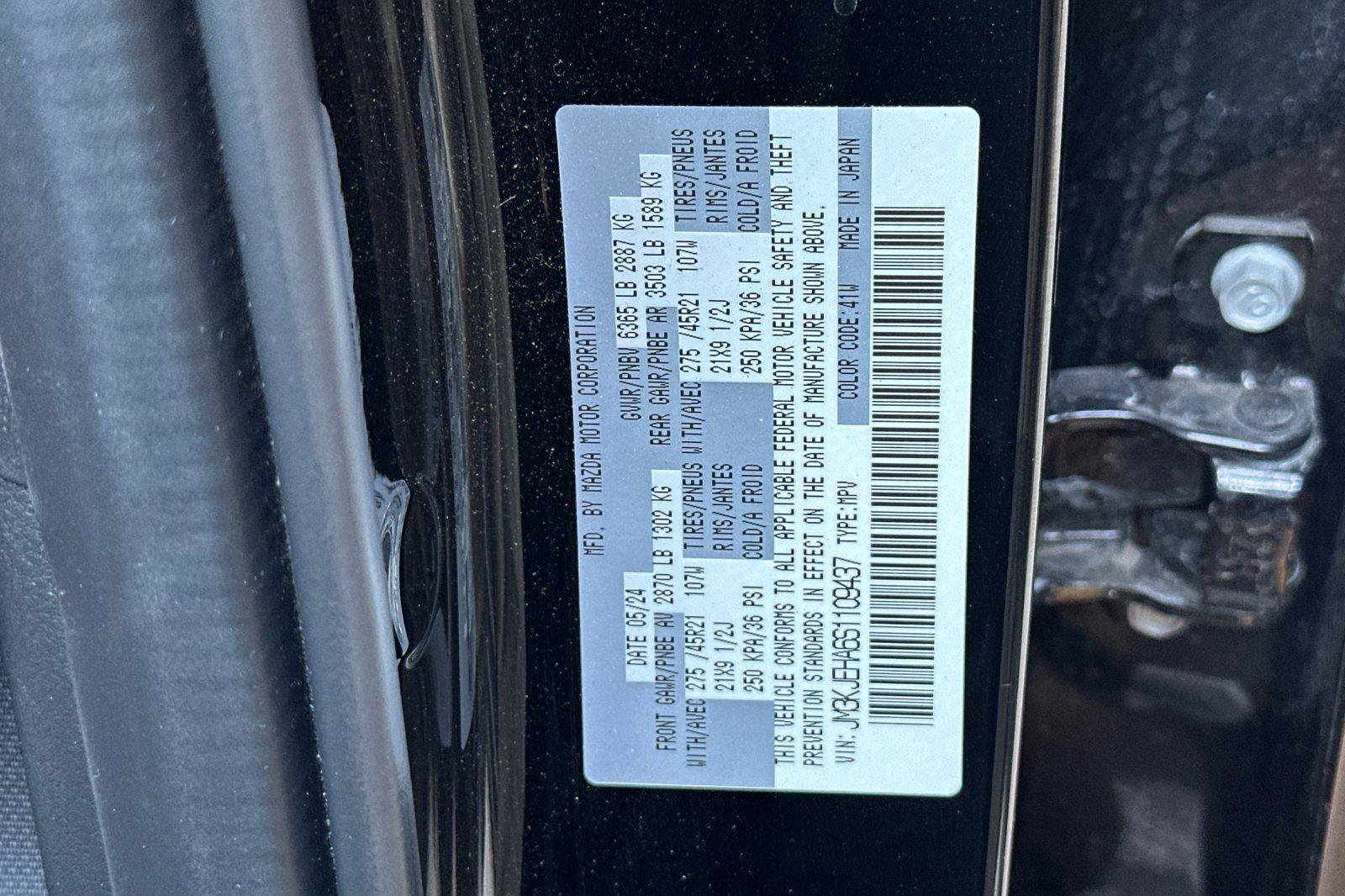 Certified 2025 MAZDA CX-70 Plug-In Hybrid w/ Premium Plus image 31