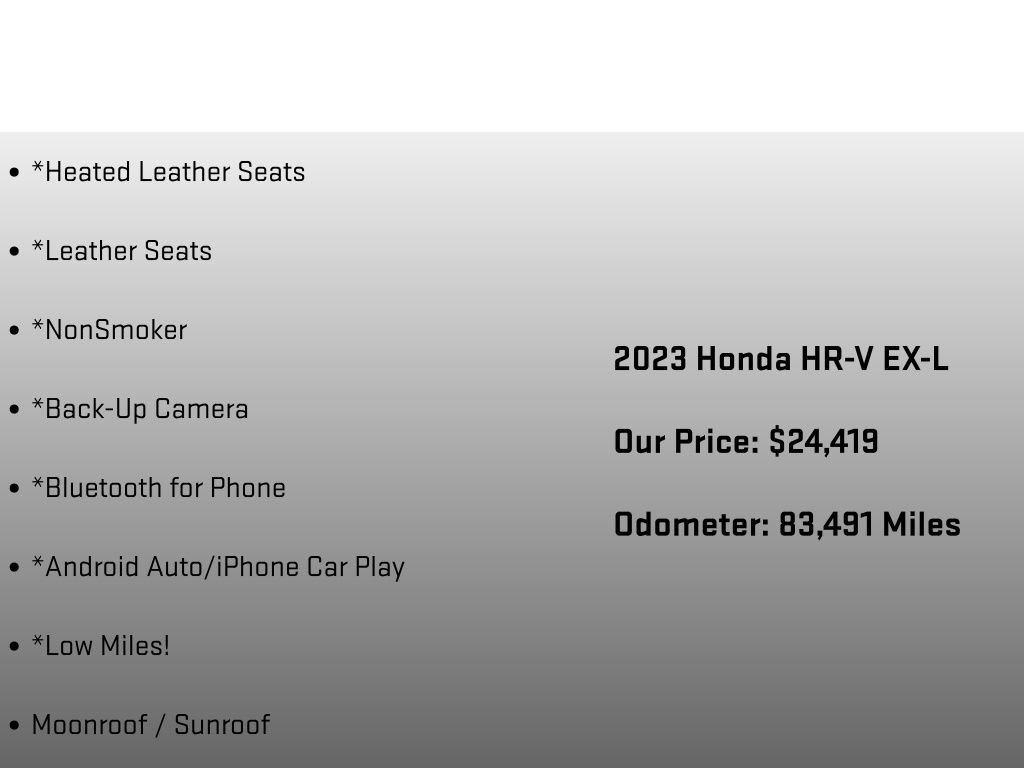 Used 2023 Honda HR-V EX-L image 6