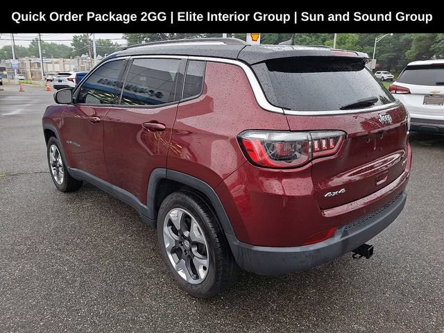 Used 2021 Jeep Compass Limited w/ Sun and Sound Group AWD/4WD image 8
