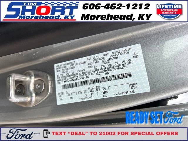 New 2024 Ford Escape ST-Line w/ Equipment Group 301A image 29