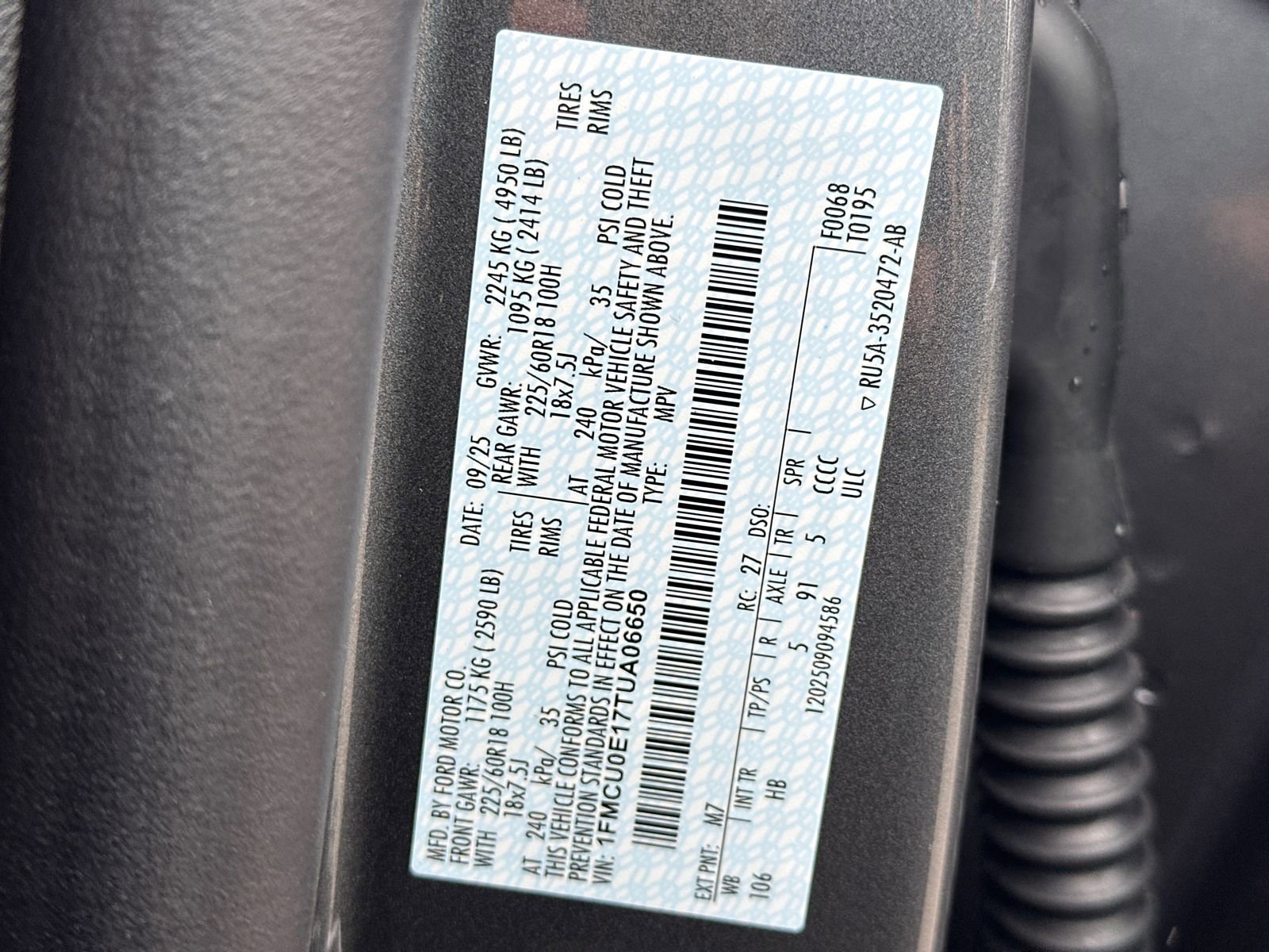 New 2026 Ford Escape SE image 34