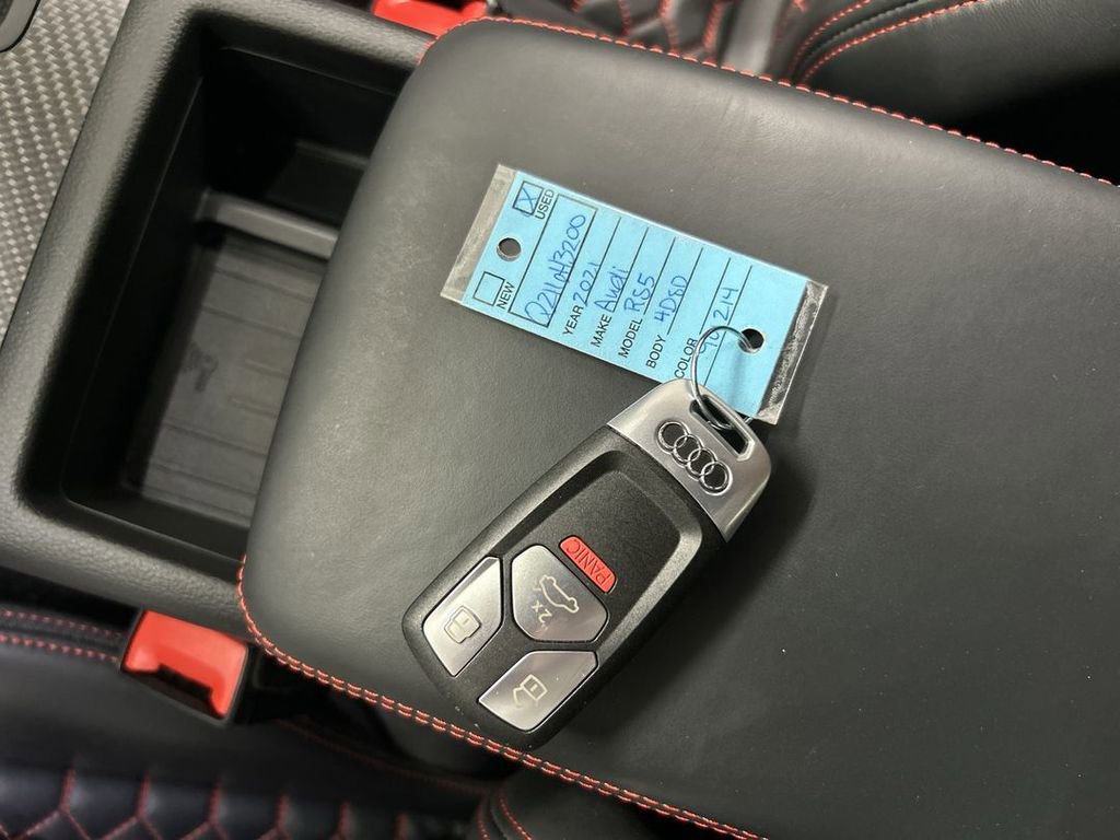 Used 2021 Audi RS 5 Sportback w/ Black Optic Launch Edition AWD/4WD image 12