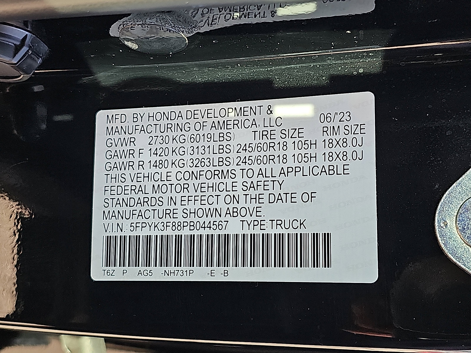 Used 2023 Honda Ridgeline Black Edition image 29