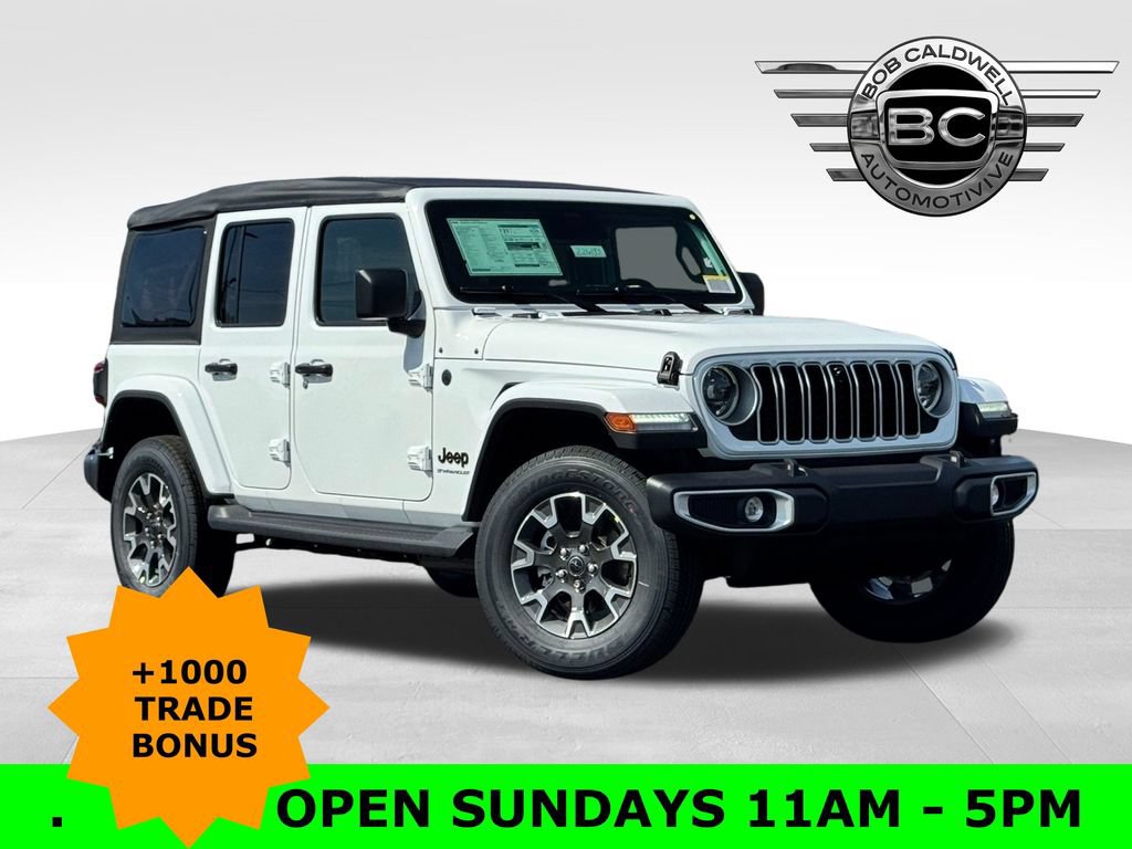 New 2026 Jeep Wrangler Unlimited Sahara AWD/4WD image 1