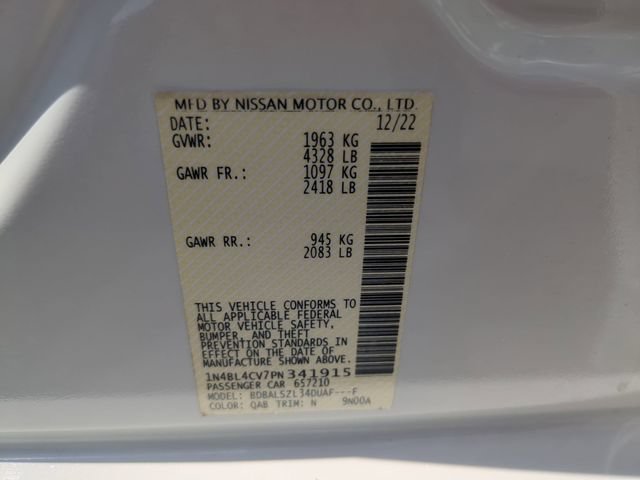 Used 2023 Nissan Altima 2.5 SR w/ SR Premium Package FWD image 40