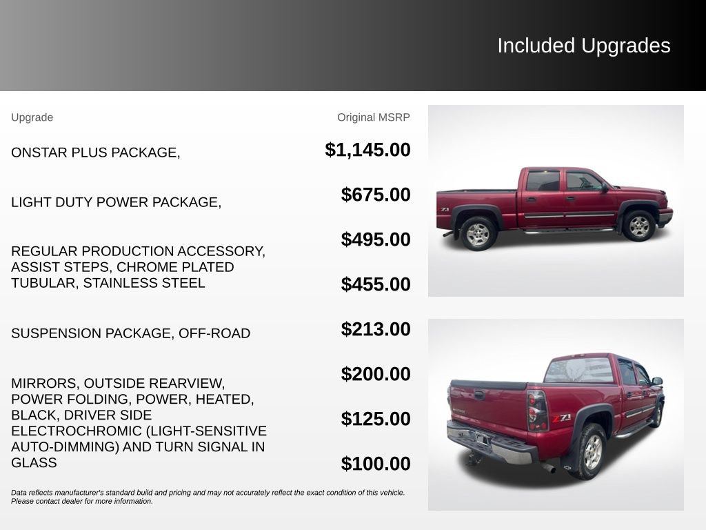 Used 2006 Chevrolet Silverado 1500 LT w/ Onstar Plus Package AWD/4WD image 5