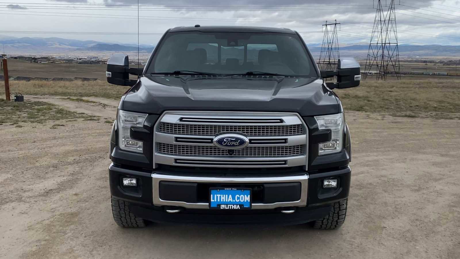 Used 2015 Ford F150 Platinum w/ Technology Package AWD/4WD image 3