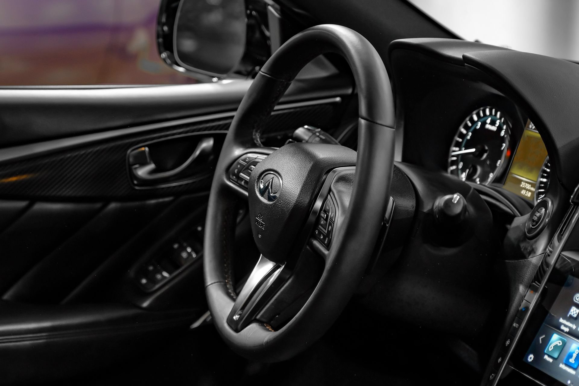 Used 2024 INFINITI Q50 Red Sport 400 w/ Black Opal Edition RWD image 21