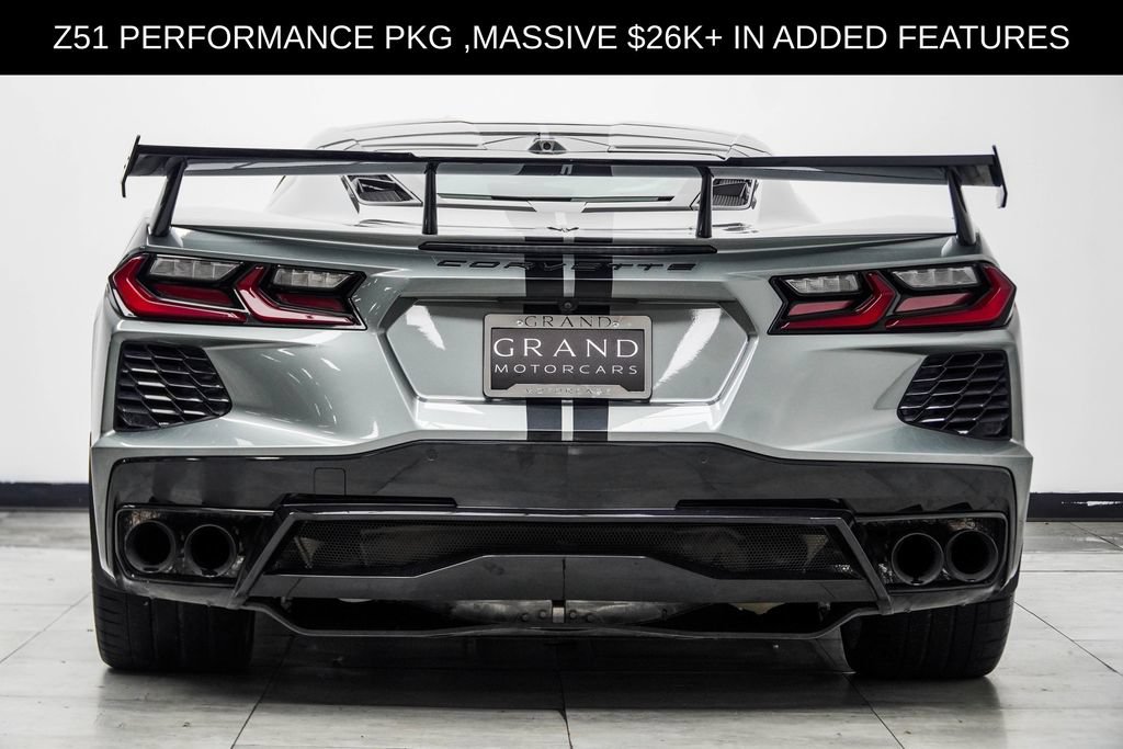Used 2022 Chevrolet Corvette Stingray Premium Cpe w/ Z51 Performance Package RWD image 14
