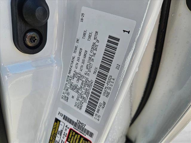 Used 2026 Toyota Tundra SR5 w/ SX Package image 18