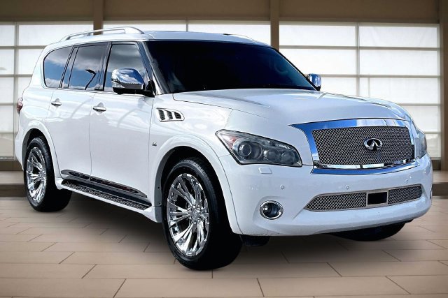Used 2014 INFINITI QX80 4WD w/ Deluxe Touring Package image 11