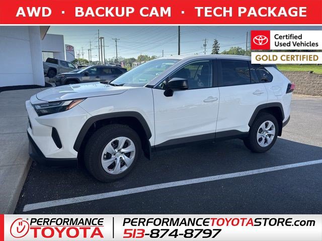 Certified 2025 Toyota RAV4 LE image 1
