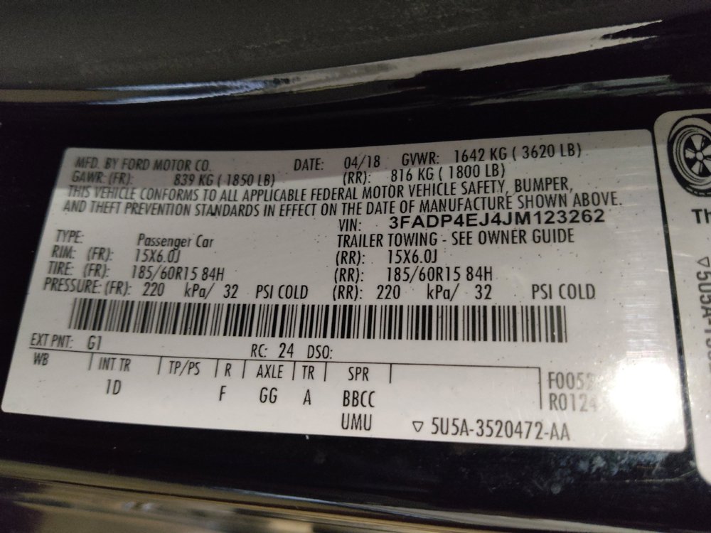 Used 2018 Ford Fiesta SE FWD image 33