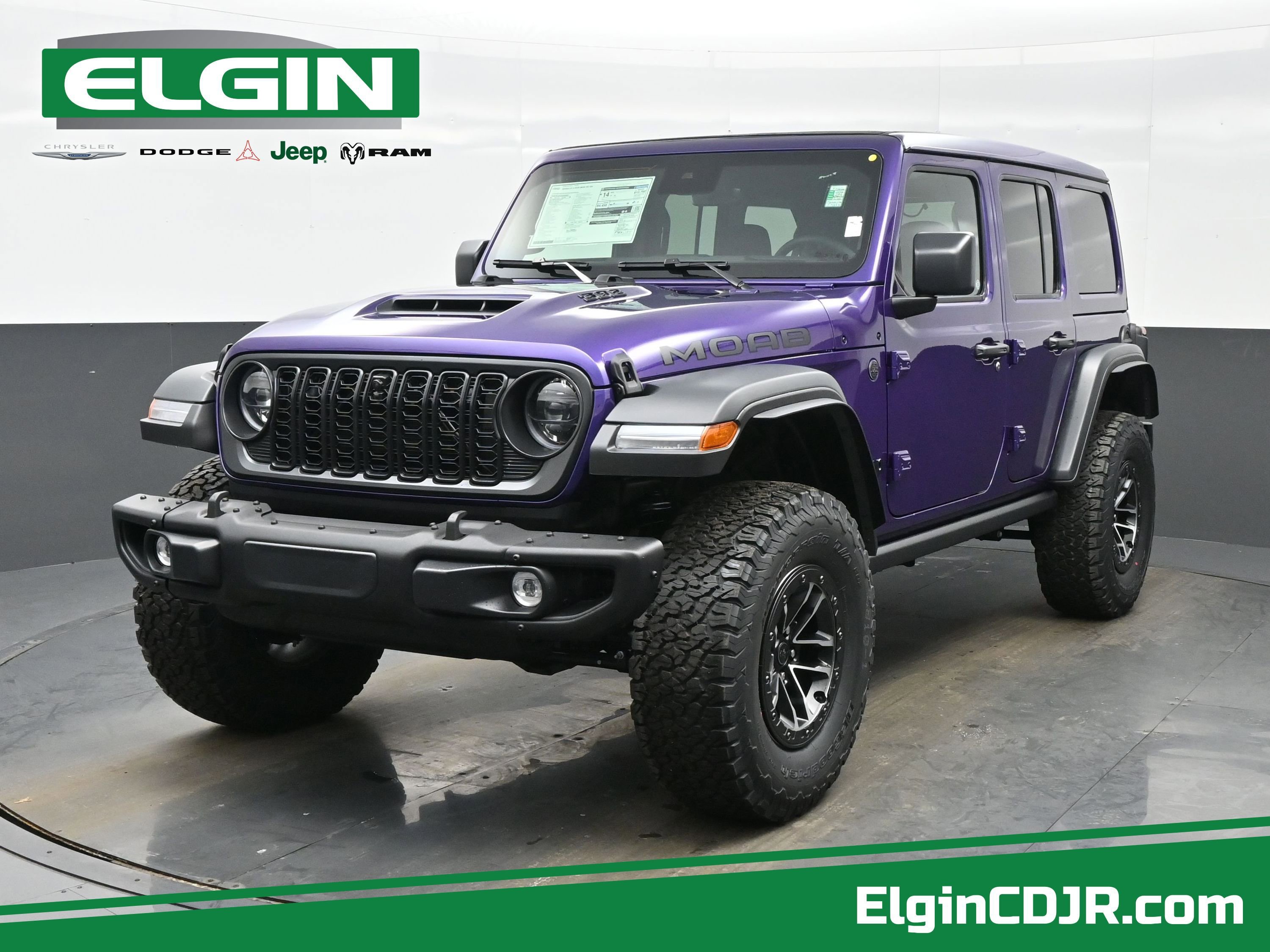 New 2026 Jeep Wrangler Unlimited Rubicon 392 w/ Quick Order Package 27X Moab AWD/4WD image 1