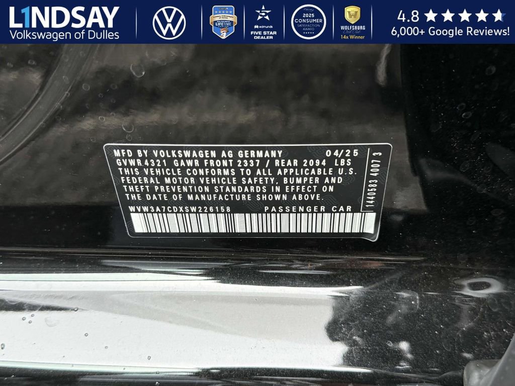 New 2025 Volkswagen GTI SE image 21