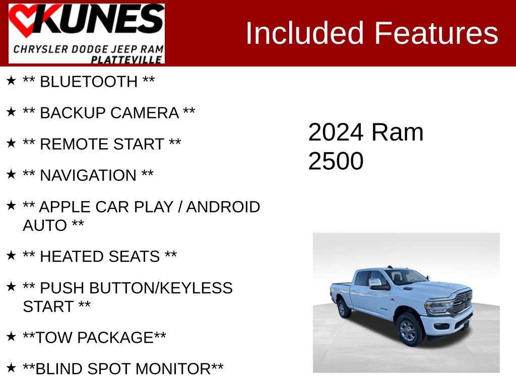 Used 2024 RAM 2500 Laramie image 2