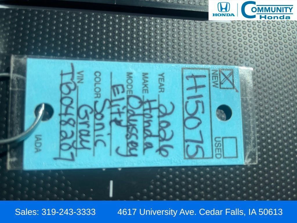 New 2026 Honda Odyssey Elite image 32