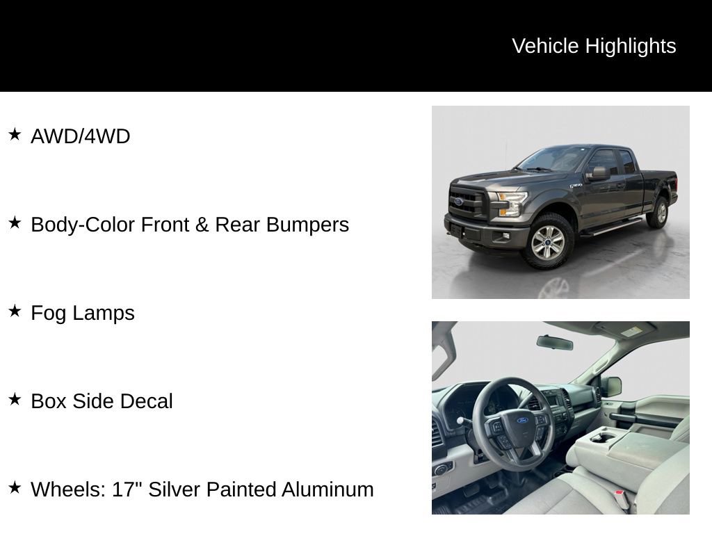 Used 2016 Ford F150 XL w/ Equipment Group 101A Mid AWD/4WD image 11