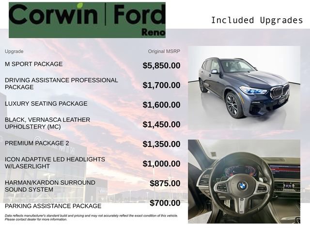 Used 2019 BMW X5 xDrive40i w/ M Sport Package image 3