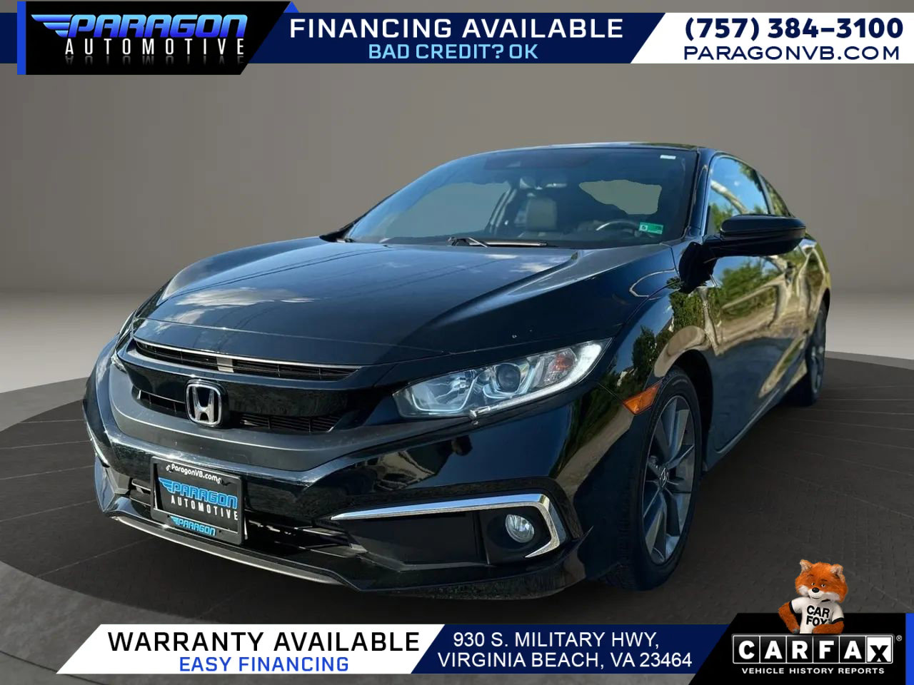 Used 2019 Honda Civic EX