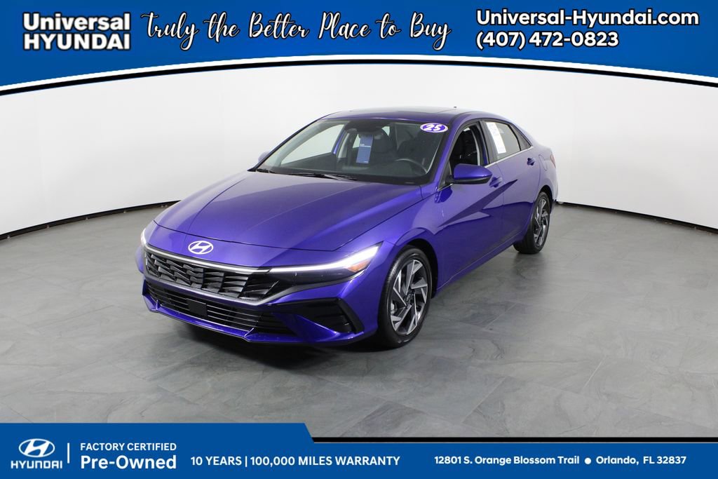 Used 2025 Hyundai Elantra SEL image 1