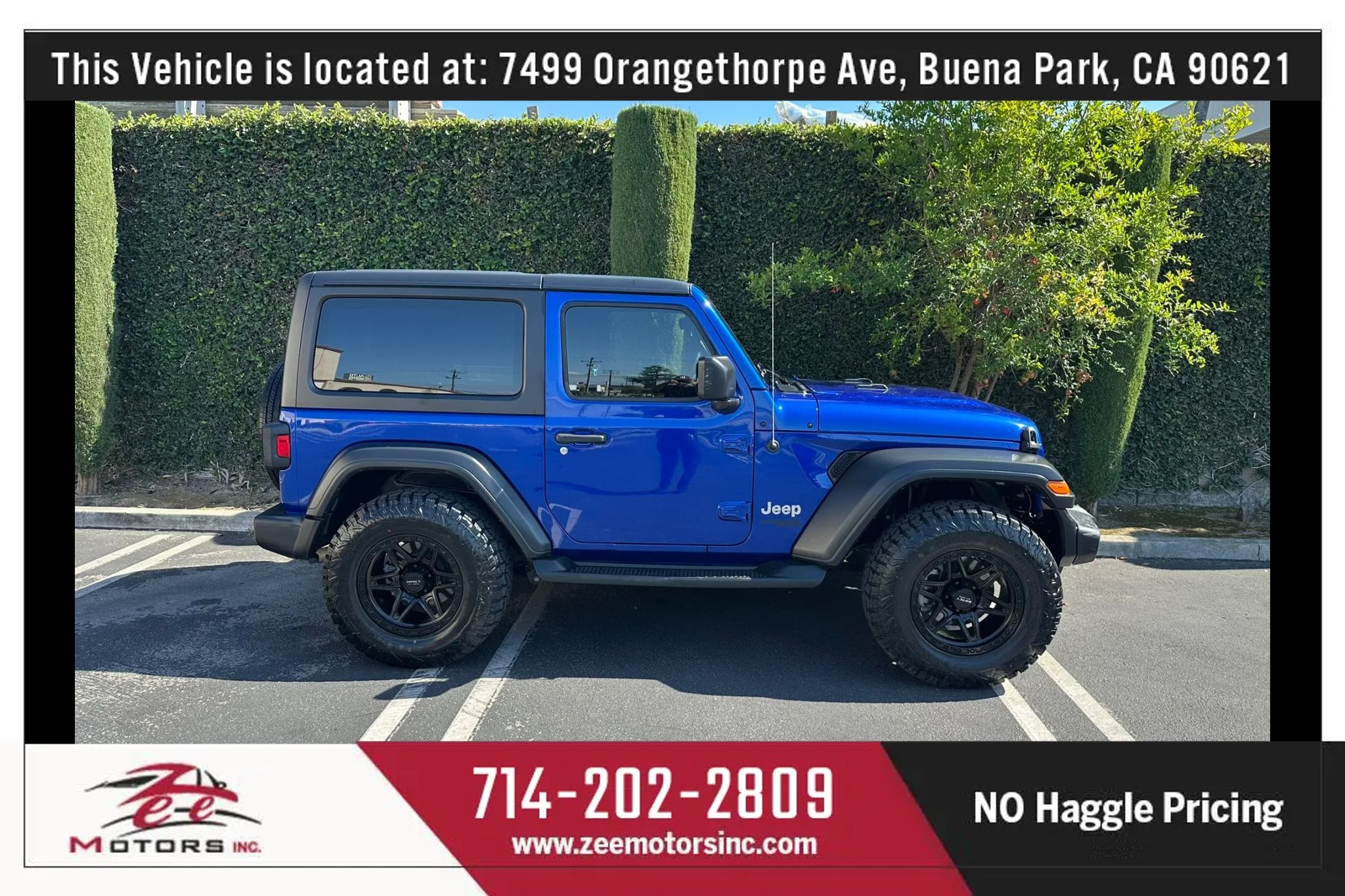 Used 2019 Jeep Wrangler Sport AWD/4WD image 5