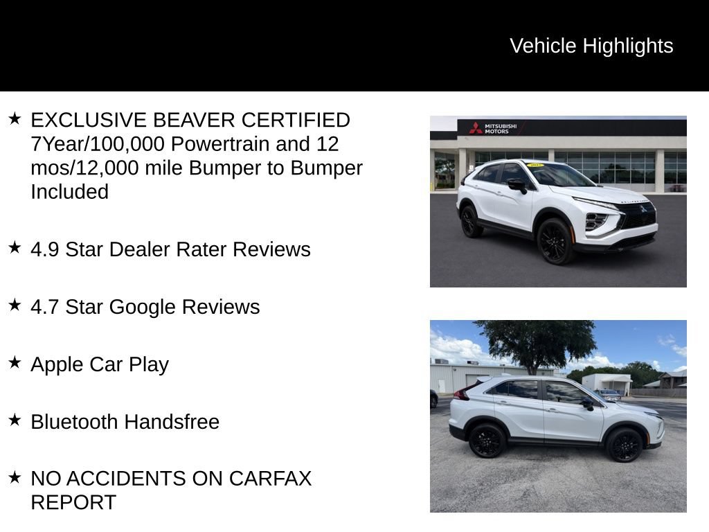 Used 2025 Mitsubishi Eclipse Cross LE AWD/4WD image 5