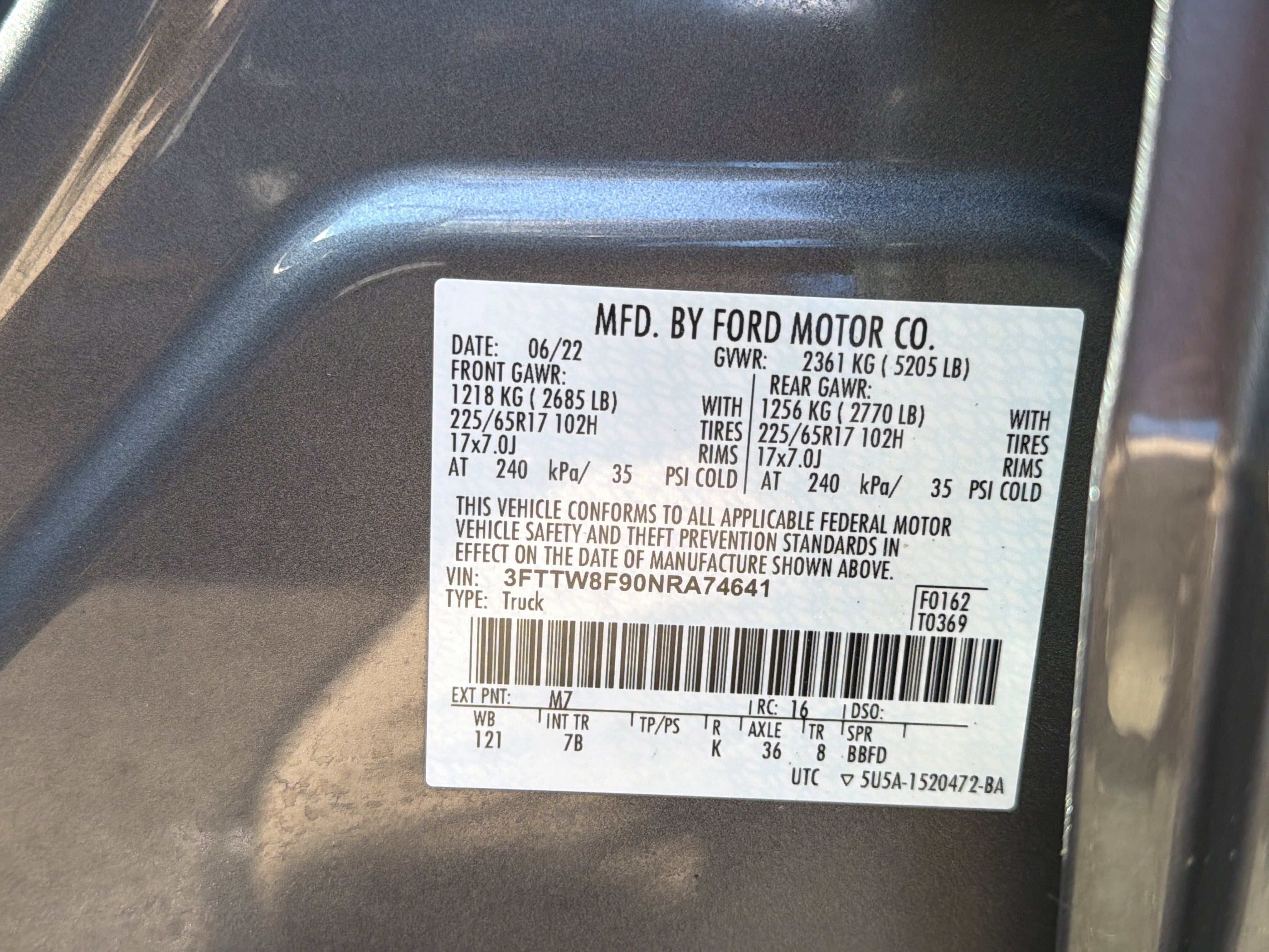Used 2022 Ford Maverick XLT w/ Equipment Group 300A Standard AWD/4WD image 23