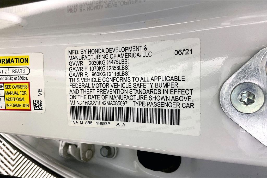 Used 2021 Honda Accord Sport Special Edition image 43