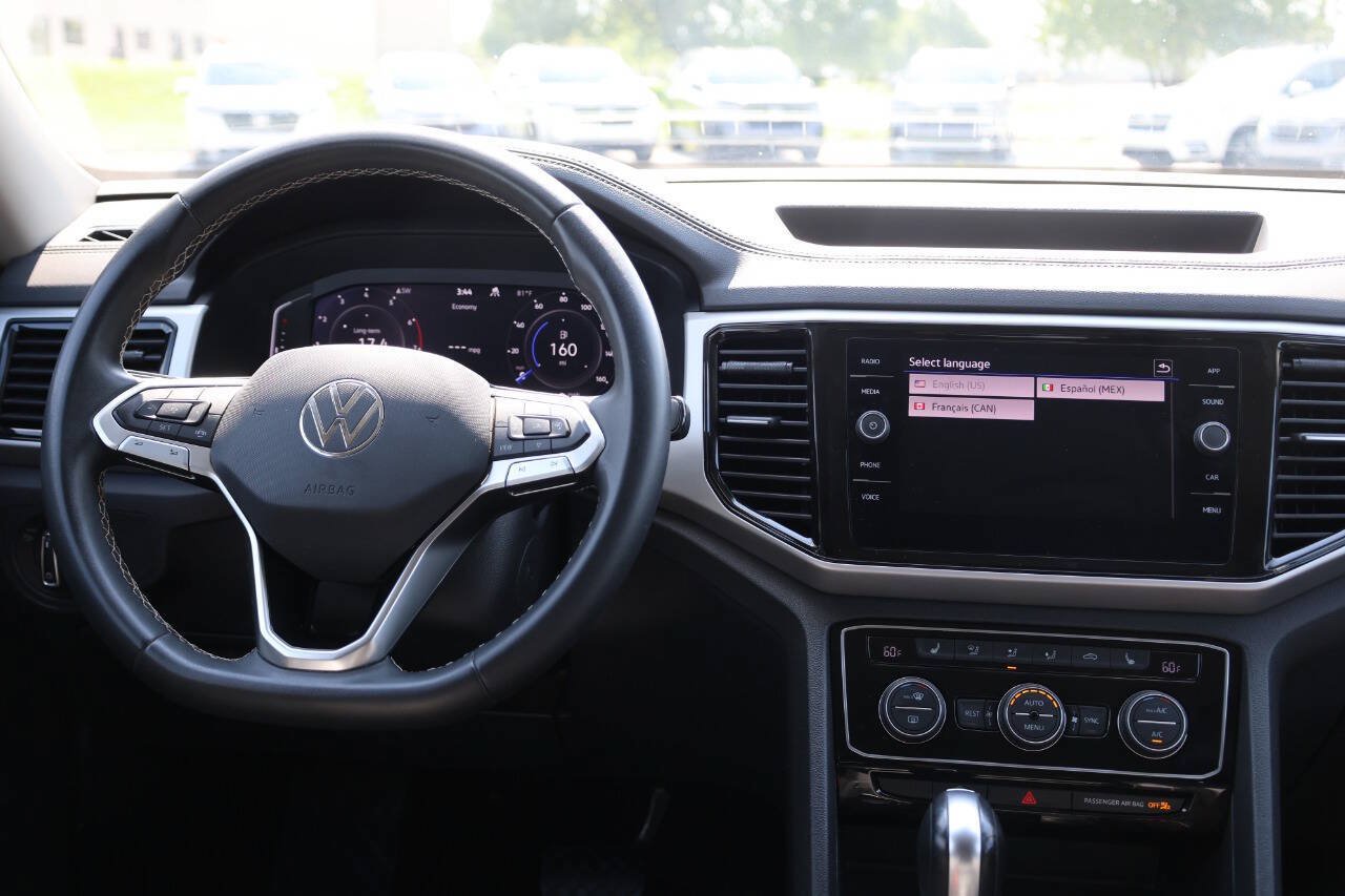Used 2022 Volkswagen Atlas SE AWD/4WD image 25