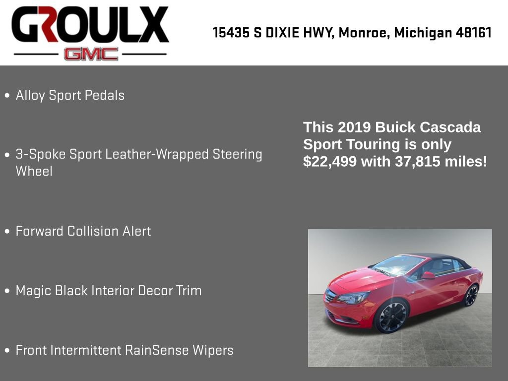 Used 2019 Buick Cascada Sport Touring FWD image 22
