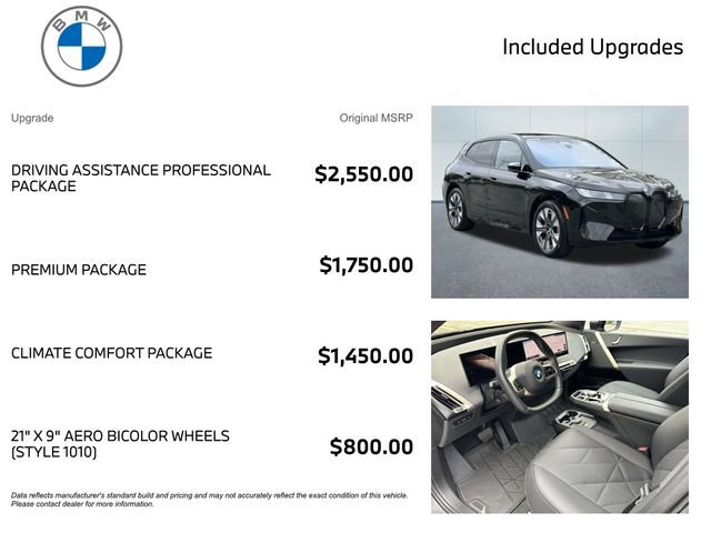 Used 2026 BMW iX xDrive60 AWD/4WD image 4