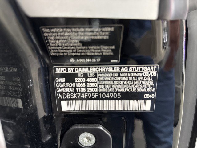 Used 2005 Mercedes-Benz SL 55 AMG image 29
