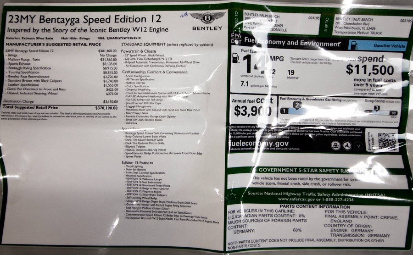 Used 2023 Bentley Bentayga Speed image 86