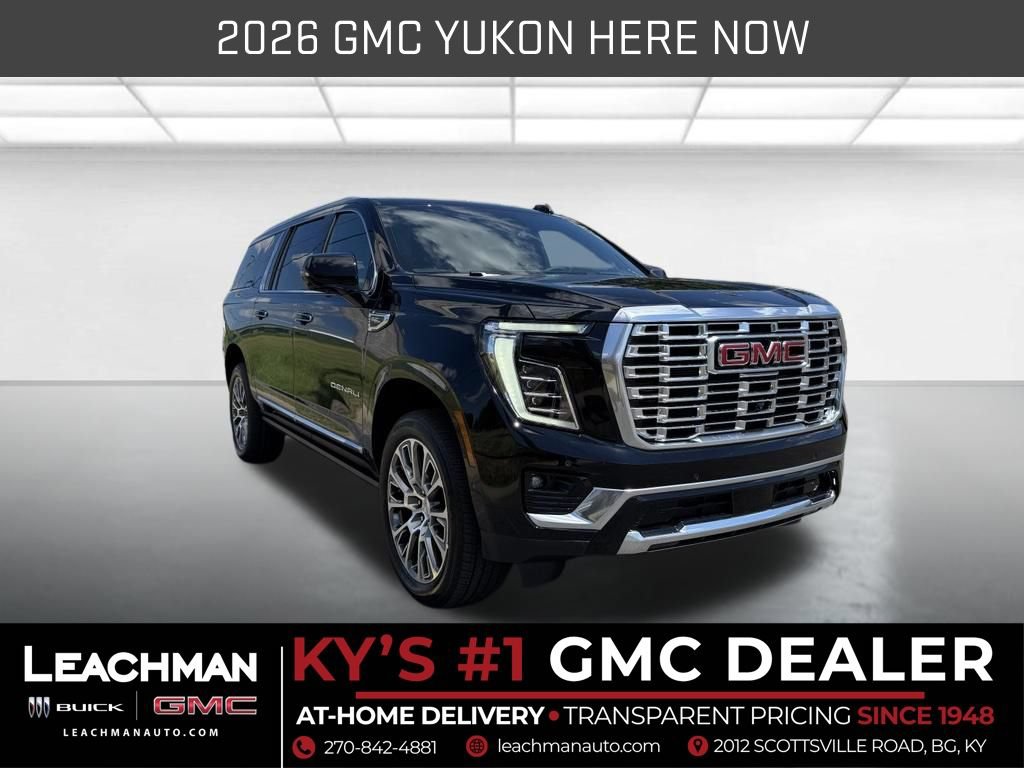 New 2026 GMC Yukon XL Denali w/ Sun & Power Step Package