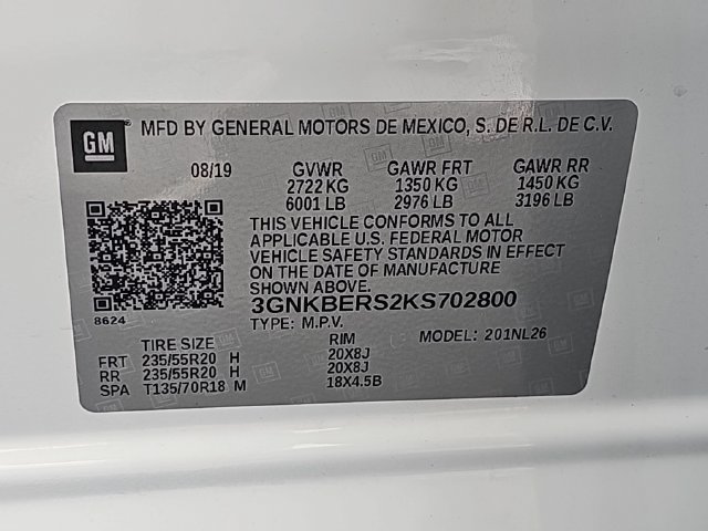 Used 2019 Chevrolet Blazer RS w/ LPO, Floor Liner Package FWD image 37