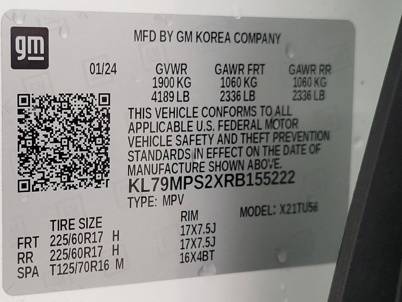 Certified 2024 Chevrolet TrailBlazer LT image 26