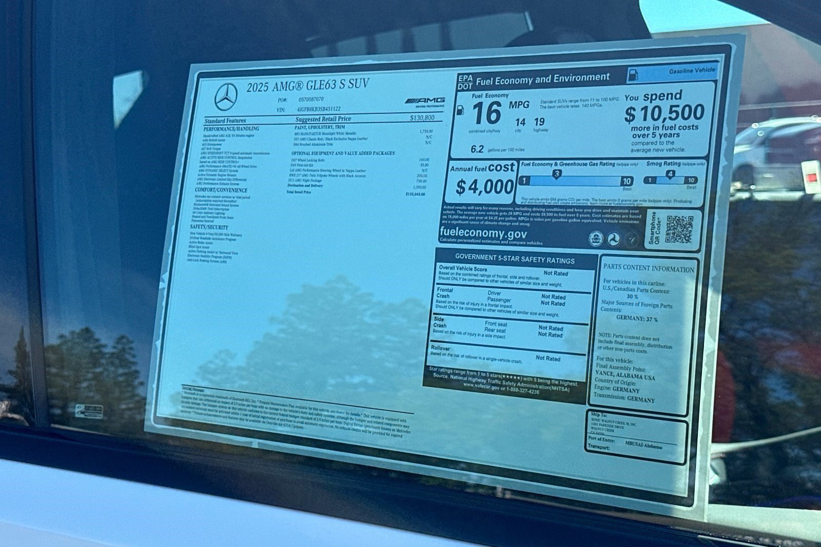 Certified 2025 Mercedes-Benz GLE 63 AMG S image 30