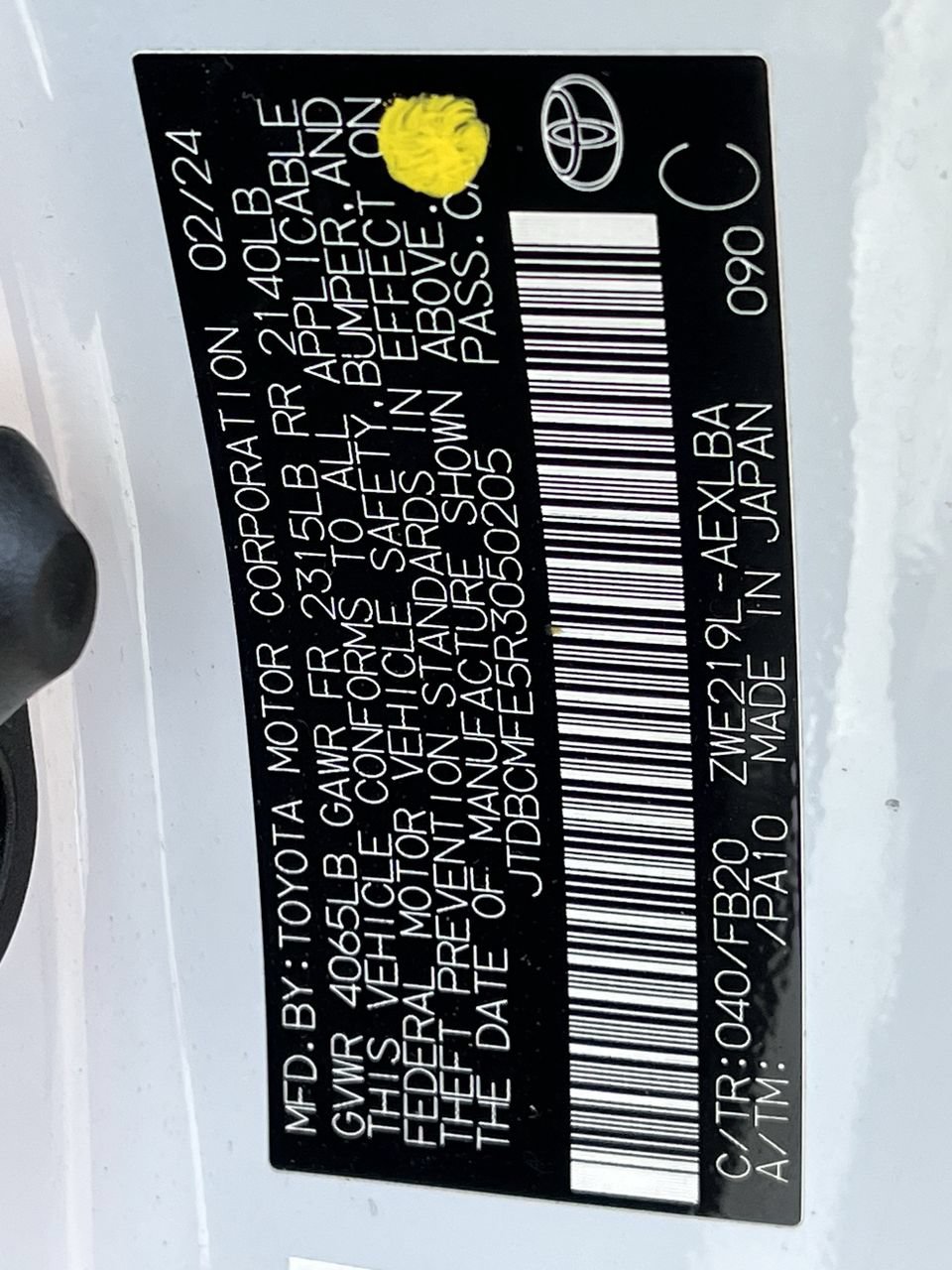 Used 2024 Toyota Corolla LE FWD image 28