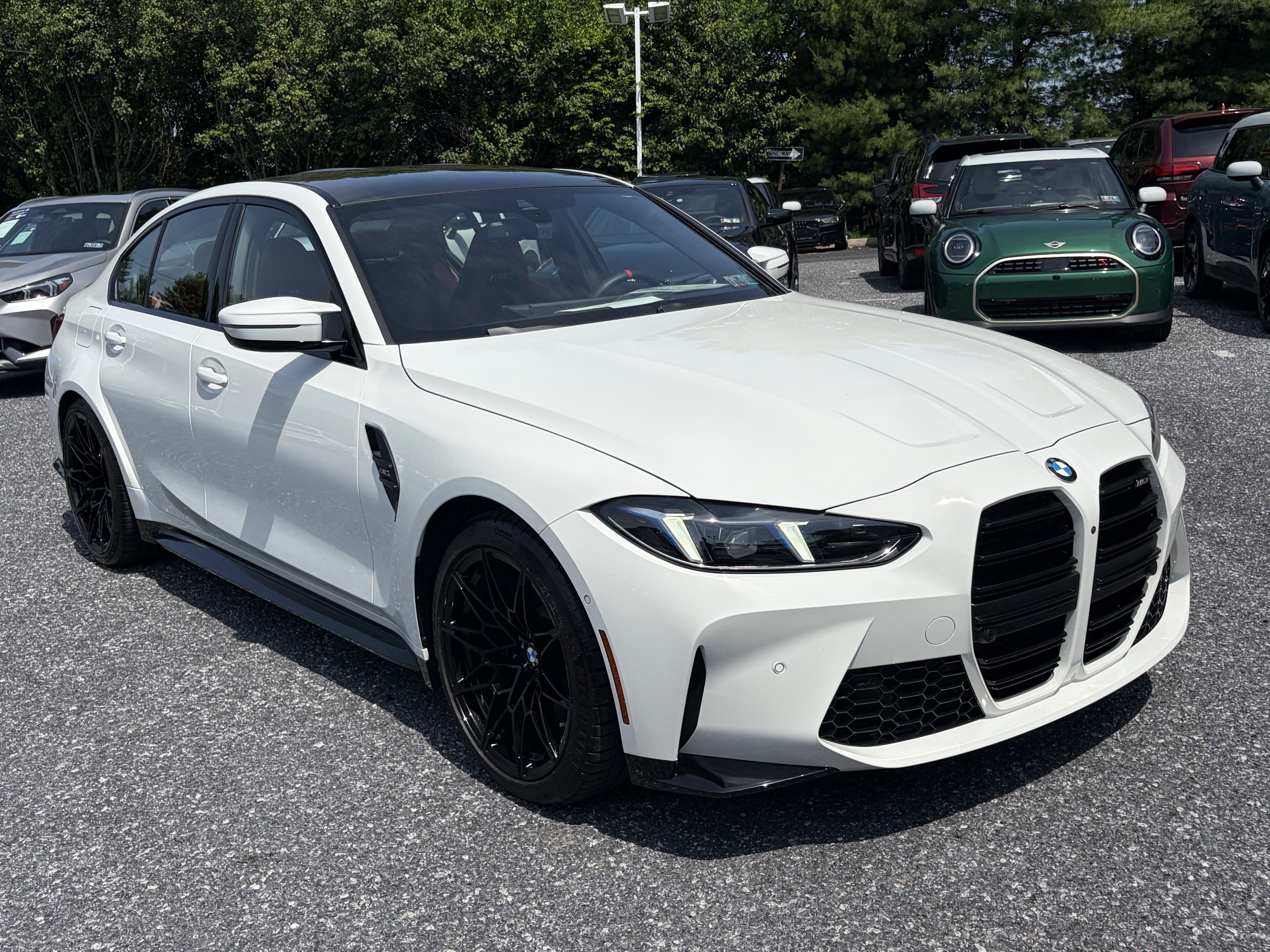 Used 2025 BMW M3 w/ Executive Package RWD image 3