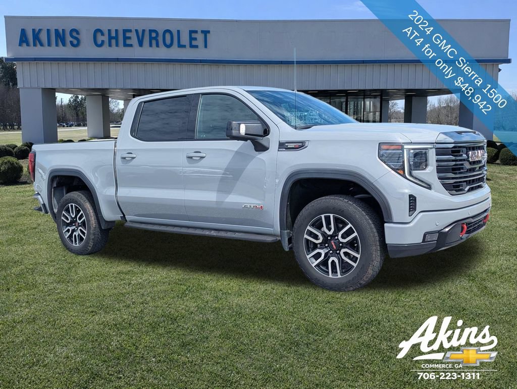 Certified 2024 GMC Sierra 1500 AT4 w/ Technology Package AWD/4WD image 2