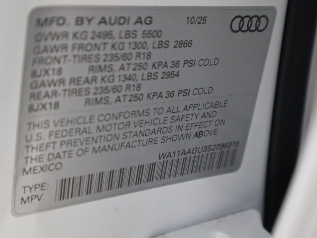 Used 2025 Audi Q5 Premium w/ Convenience Package AWD/4WD image 34
