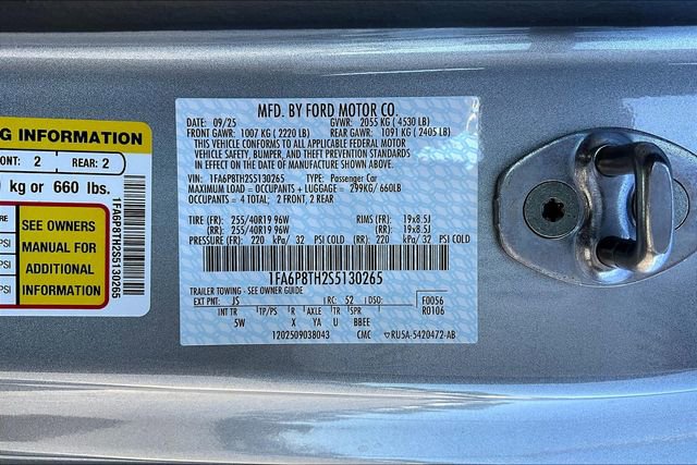 New 2025 Ford Mustang Premium image 11