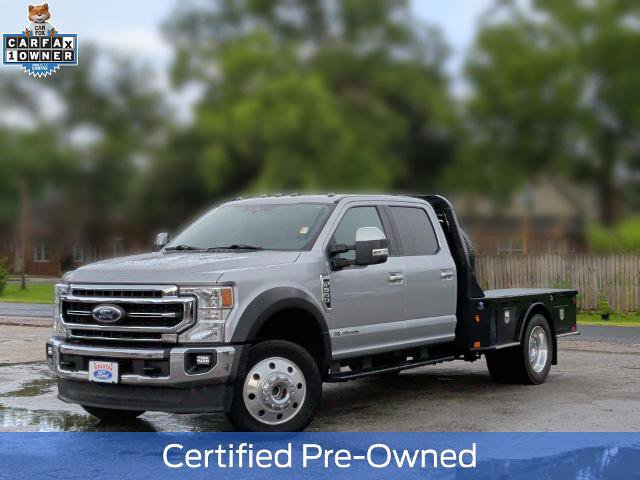 Certified 2020 Ford F550 4x4 Crew Cab Super Duty w/ Lariat Value Package image 1